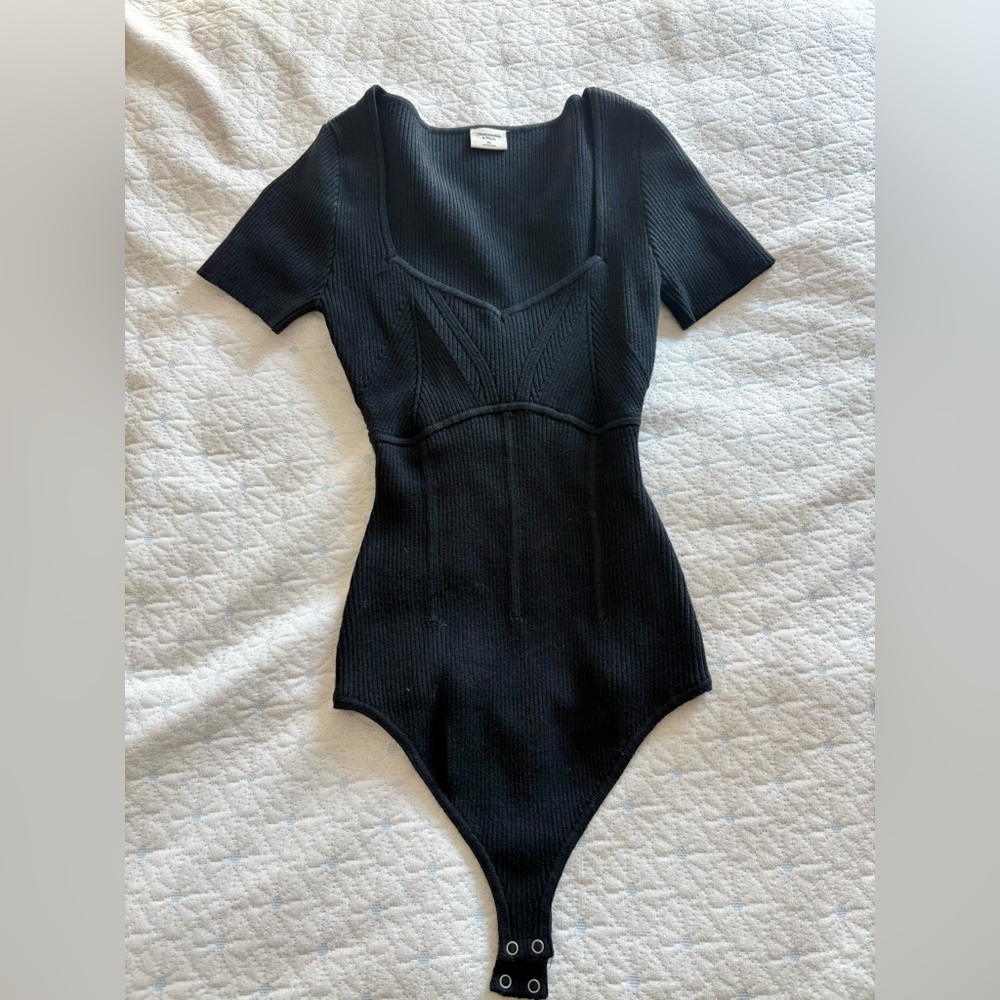 Abercrombie & Fitch Black Bodysuit